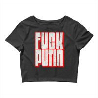 Fck Putin Crop Top | Artistshot