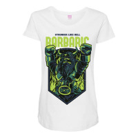 Barbaric Maternity Scoop Neck T-shirt | Artistshot