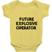 Future Explosive Operator Baby Bodysuit | Artistshot