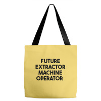 Future Extractor Machine Operator Tote Bags | Artistshot