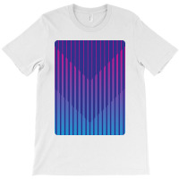 Colorful Vertical Stripes Abstract Pattern T-shirt | Artistshot