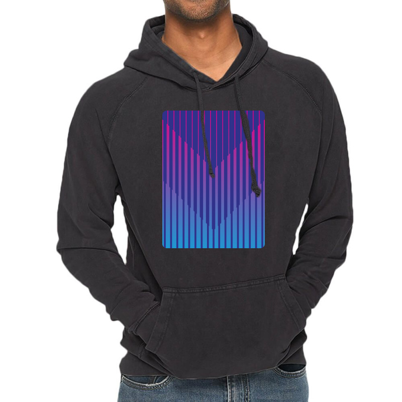 Colorful Vertical Stripes Abstract Pattern Vintage Hoodie | Artistshot