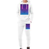 Colorful Vertical Stripes Abstract Pattern Hoodie & Jogger Set | Artistshot