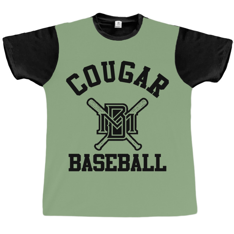 Cougar Baseball Graphic T-shirt by Jill P | Artistshot