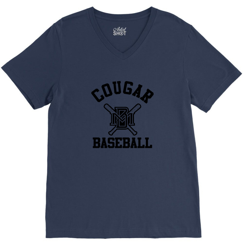 Cougar Baseball V-Neck Tee by Jill P | Artistshot