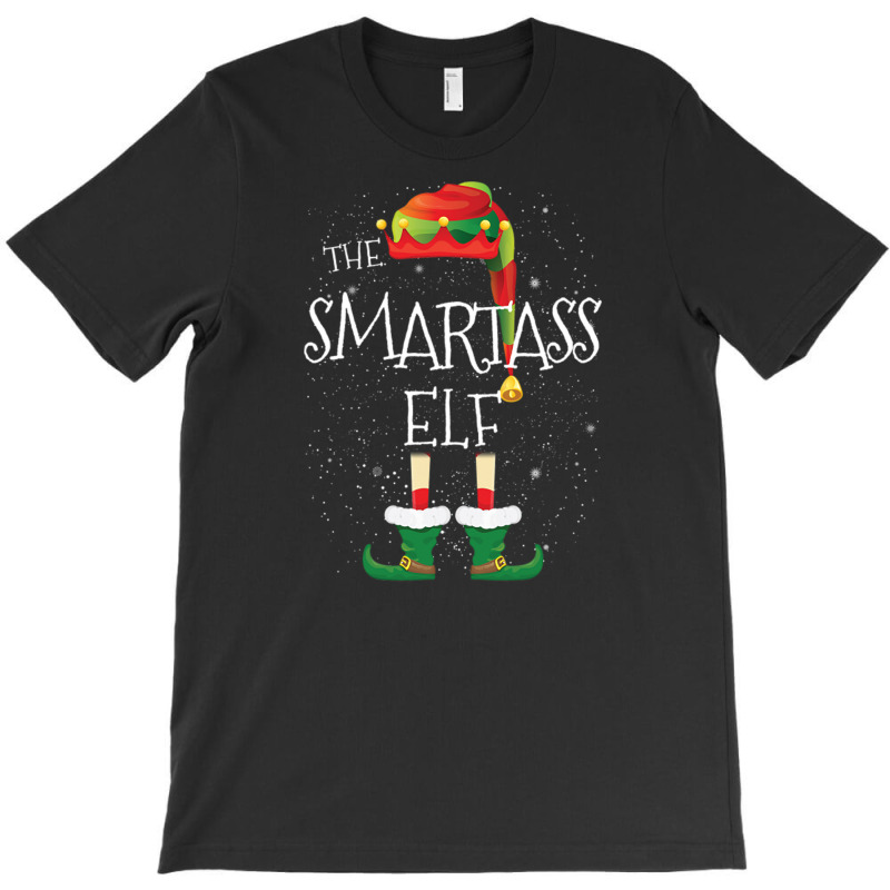 Smartass Elf Family Matching Christmas Group Funny Pajama Gift T-shirt | Artistshot