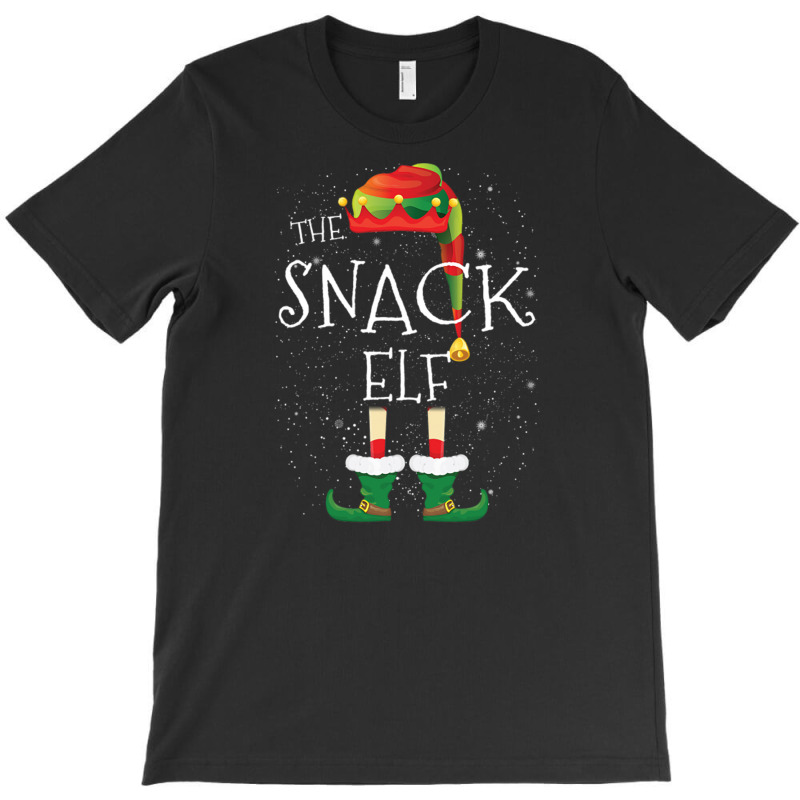 Snack Elf Family Matching Christmas Group Funny Pajama Gift T-shirt | Artistshot