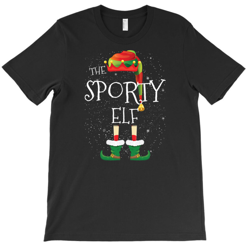 Sporty Elf Family Matching Christmas Group Funny Gift T-shirt | Artistshot