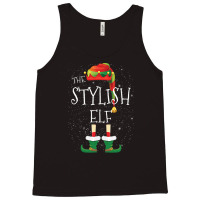 Stylish Elf Family Matching Christmas Group Funny Gift Tank Top | Artistshot