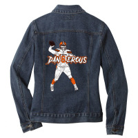 Shotgun Formation Baseball Ladies Denim Jacket | Artistshot