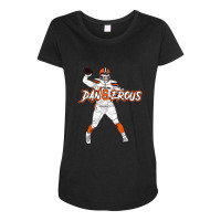 Shotgun Formation Baseball Maternity Scoop Neck T-shirt | Artistshot