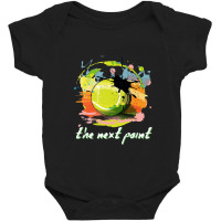 Tennis Player ,the Next Point Tennis Design A Variation Baby Bodysuit | Artistshot