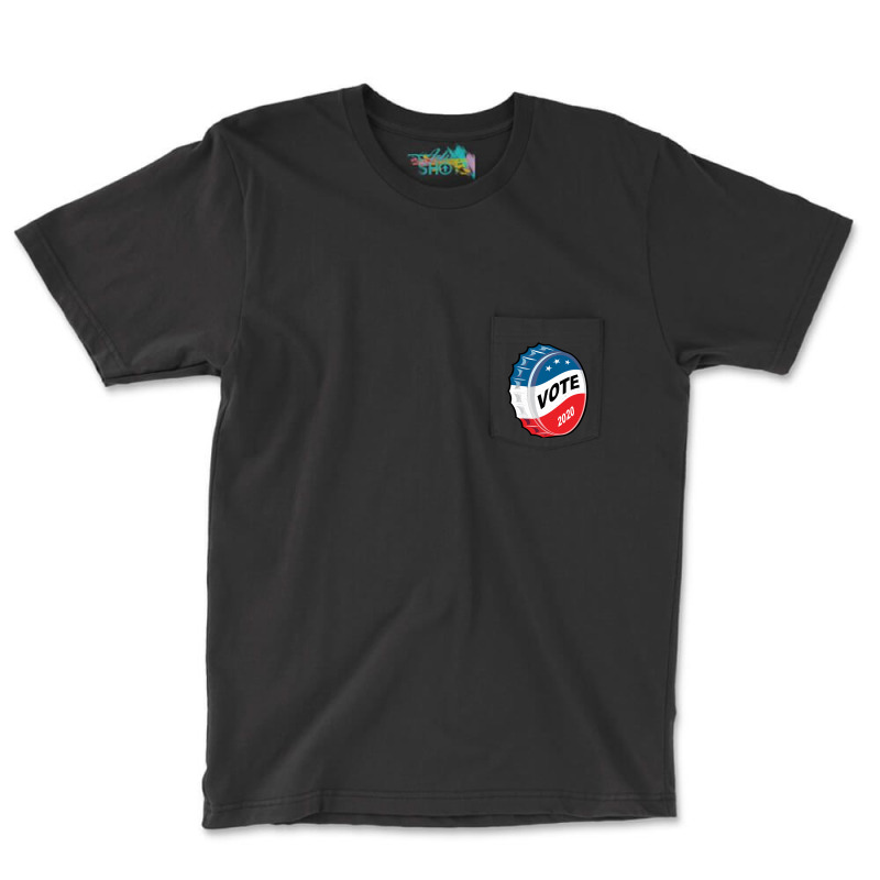 Vote 2020.  Retro Vintage Vote 2020 Pocket T-shirt | Artistshot