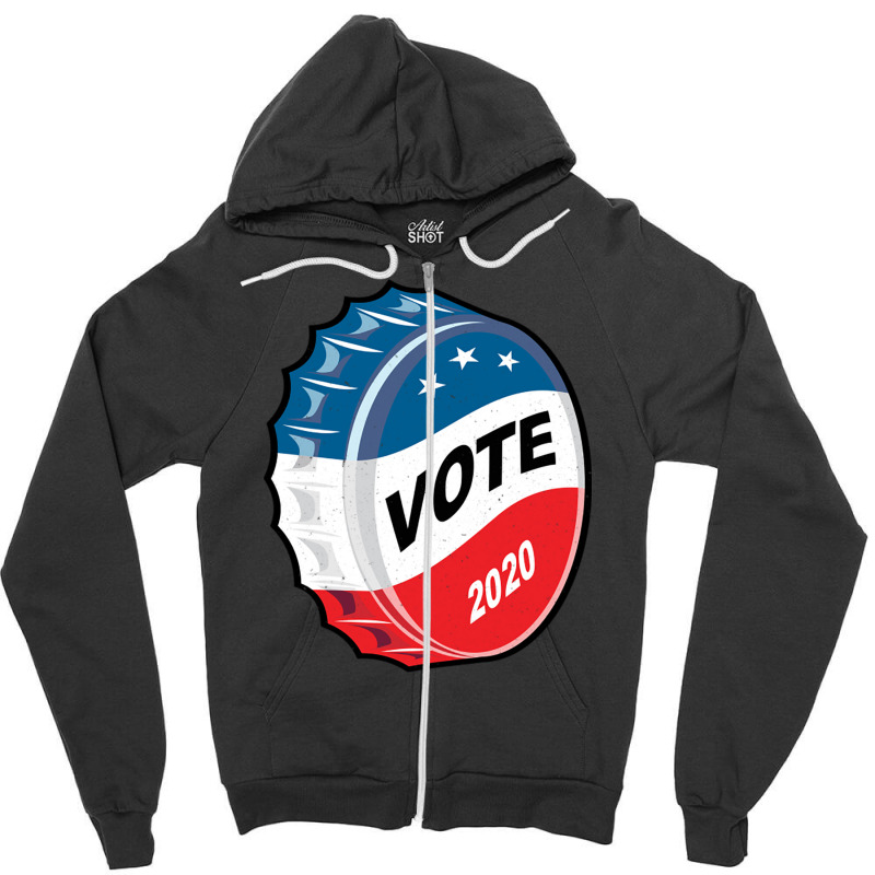 Vote 2020.  Retro Vintage Vote 2020 Zipper Hoodie | Artistshot