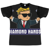 Wallstreetbets Diamond Hands Graphic T-shirt | Artistshot