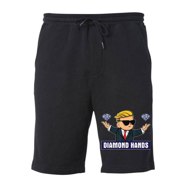 Wallstreetbets Diamond Hands Fleece Short | Artistshot