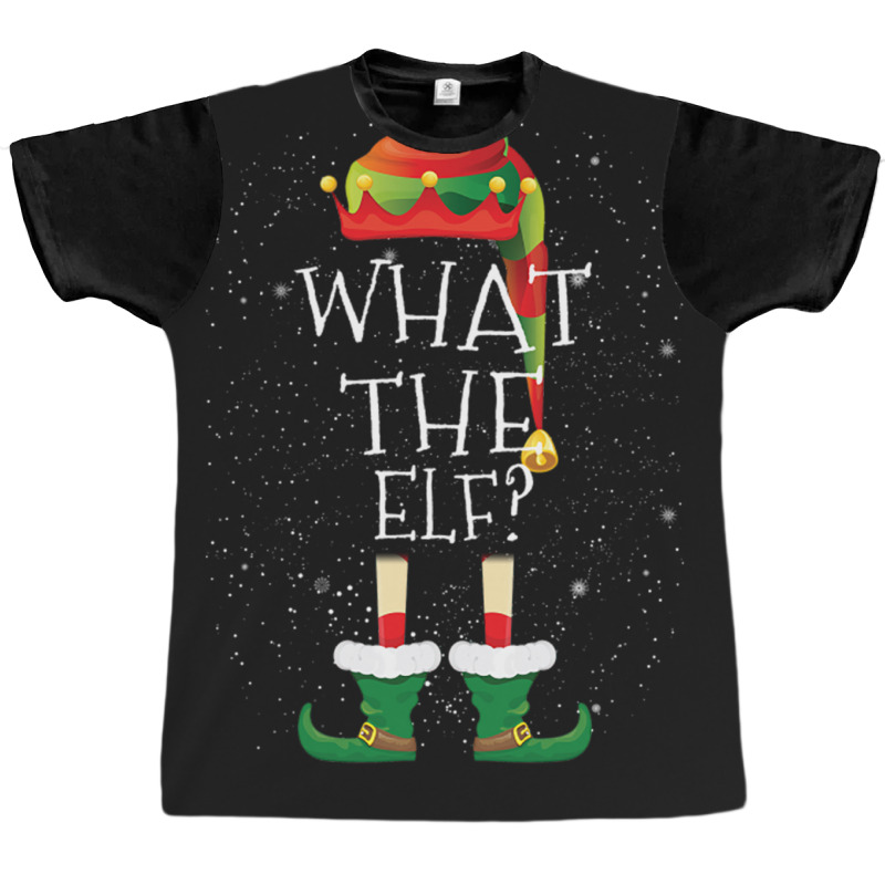 What The Elf Family Matching Christmas Group Funny Gift Graphic T-shirt | Artistshot