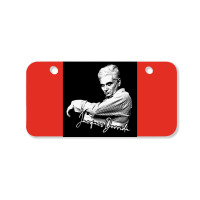 Jacques Derrida  Retro Fan Artwork Bicycle License Plate | Artistshot