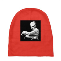 Jacques Derrida  Retro Fan Artwork Baby Beanies | Artistshot