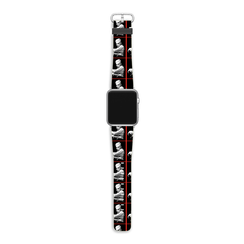 Jacques Derrida  Retro Fan Artwork Apple Watch Band | Artistshot