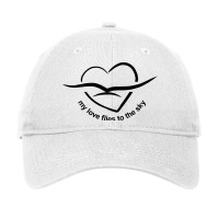 My Love Flies To The Sky Adjustable Cap | Artistshot