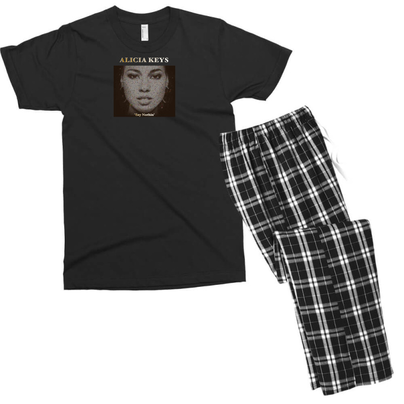 Alicia Keys Men's T-shirt Pajama Set by ferowalado801218 | Artistshot