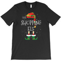 Shopping Elf Family Matching Christmas Group Funny Pajama Gift T-shirt | Artistshot