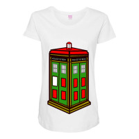 Christmas Doctor Movie Merch Maternity Scoop Neck T-shirt | Artistshot