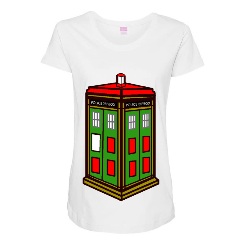 Christmas Doctor Movie Merch Maternity Scoop Neck T-shirt by qintaben | Artistshot