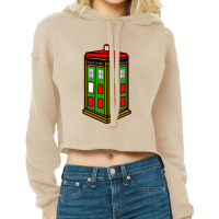 Christmas Doctor Movie Merch Cropped Hoodie | Artistshot