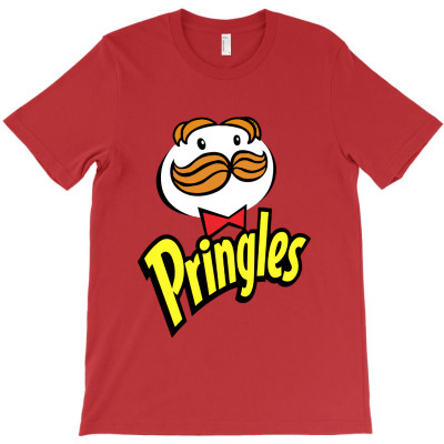 Smile Pringles Snack T-shirt Designed By Keith C Godsey