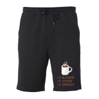 Coffee Plus To Stats Fleece Short | Artistshot