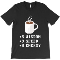 Coffee Plus To Stats T-shirt | Artistshot