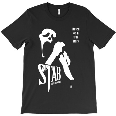 Stab From The Scream Movie Essential T-shirt Designed By Kevin C Colby