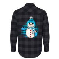 Winter Snowman Flannel Shirt | Artistshot