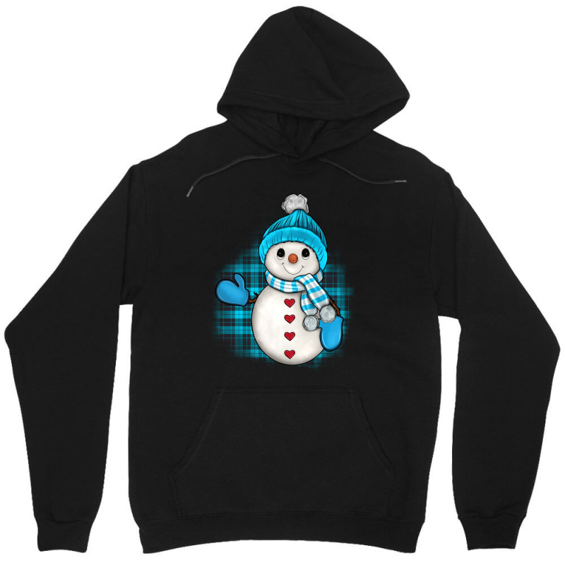 Winter Snowman Unisex Hoodie by JahusDesignShop | Artistshot