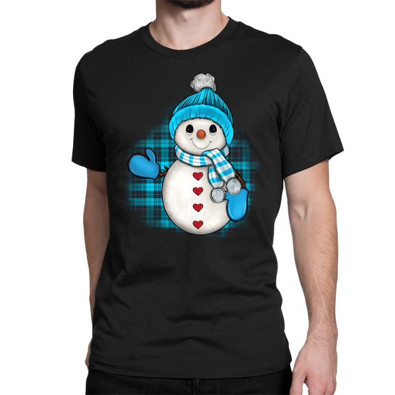 Winter Snowman Classic T-shirt by JahusDesignShop | Artistshot