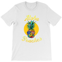 Pineapple Aloha Beaches Rainbow Retro Vintage Hawaiian T-shirt | Artistshot