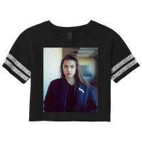 Angelina Jolie Young Stickers Scorecard Crop Tee | Artistshot