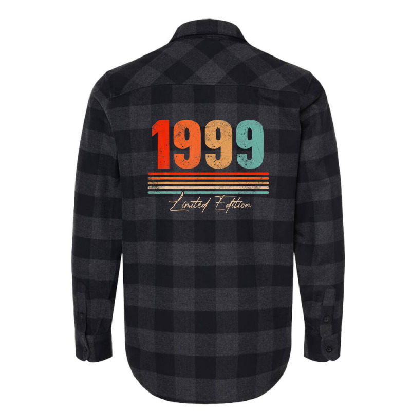 Vintage Awesome Legend 1999 23rd Birthday Limited Edition Flannel Shirt | Artistshot