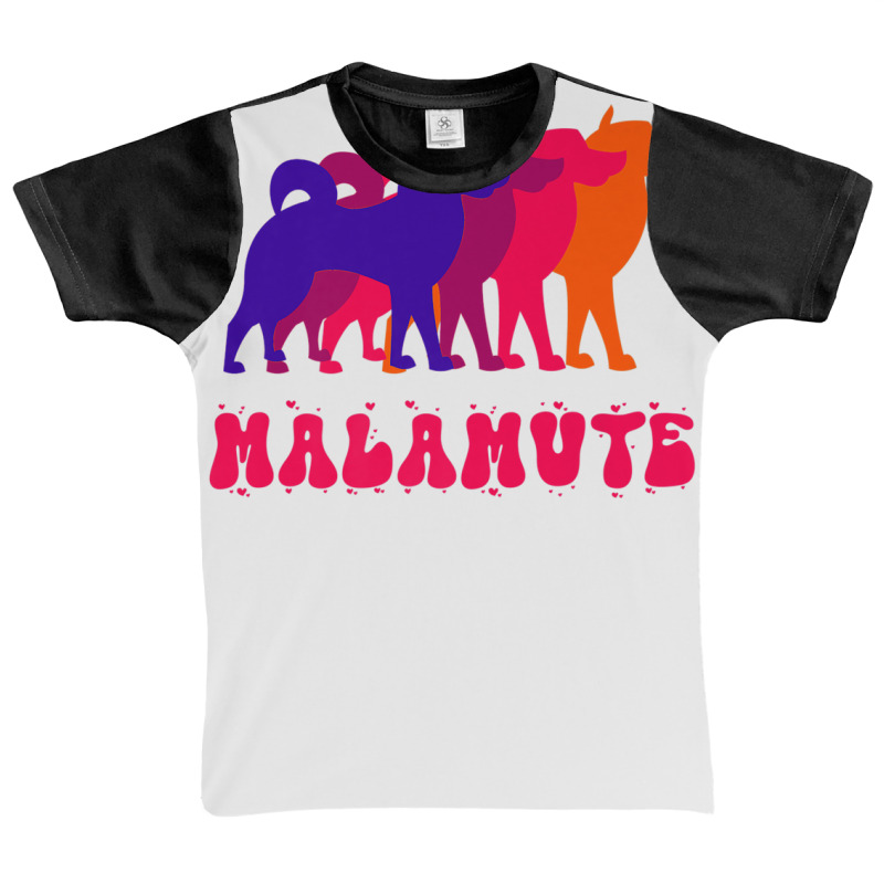 Alaskan Malamute Dog Breed Cute Retro Design Graphic Youth T-shirt | Artistshot