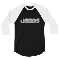 Jegos Vintage Retro College Style Funny 3/4 Sleeve Shirt | Artistshot