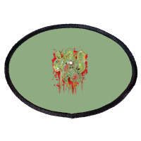 My Favorite People My Horror Heart Great Model Gifts Movie Fans Oval Patch | Artistshot