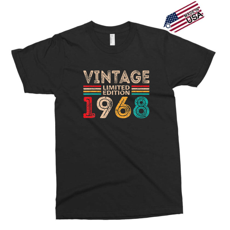 Vintage 1968 54 Year Old Gifts Limited Edition 54th Birthday Exclusive T-shirt | Artistshot