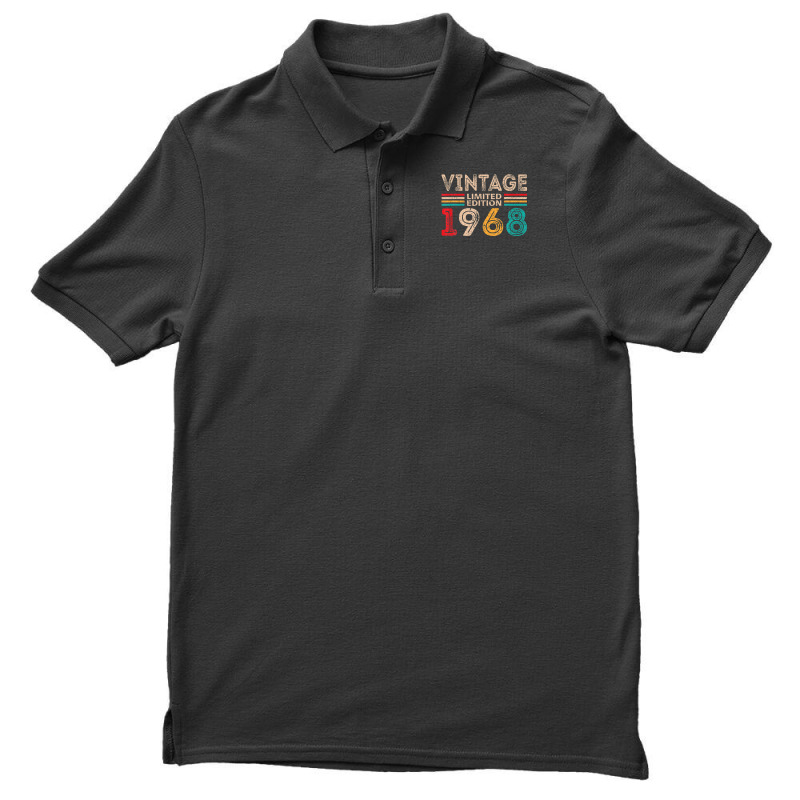 Vintage 1968 54 Year Old Gifts Limited Edition 54th Birthday Men's Polo Shirt | Artistshot