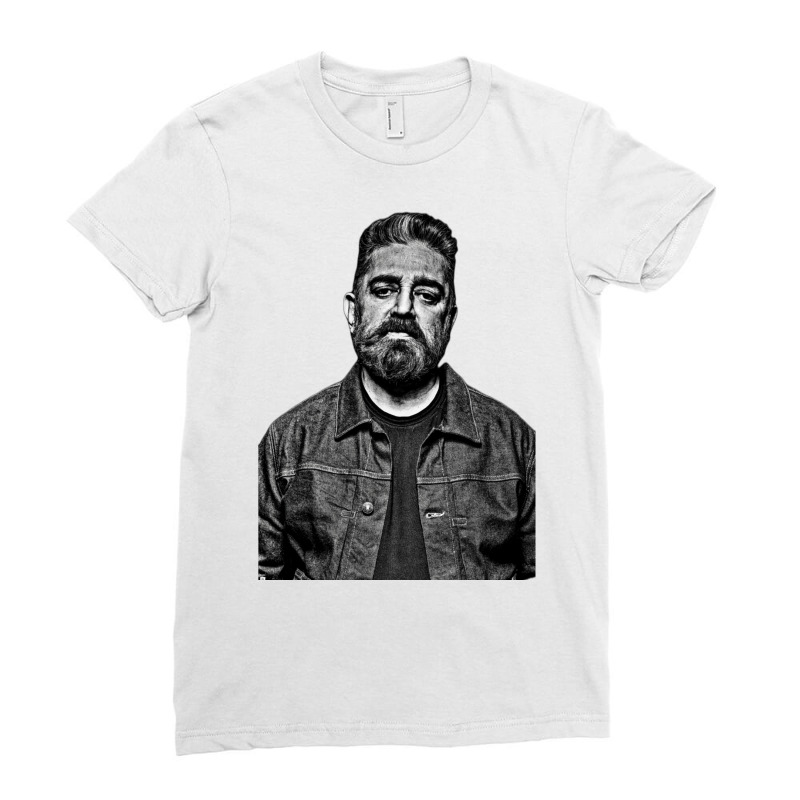 Kamal Haasan Vikram Movie Ladies Fitted T-Shirt by naoussdhruwe | Artistshot