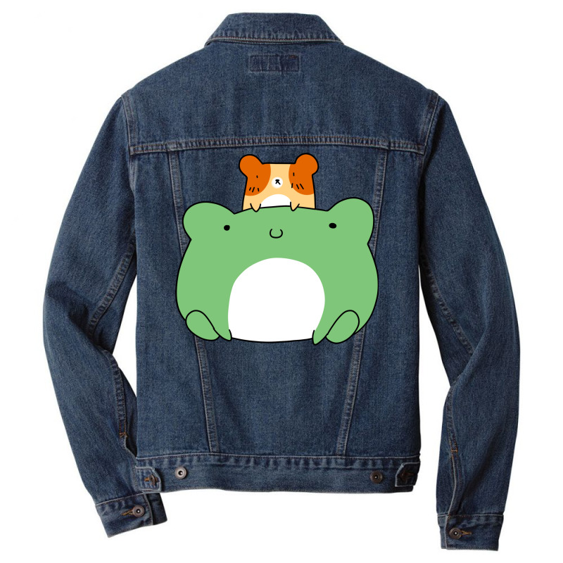 Fat Frog And Hamster Men Denim Jacket by ilham12 | Artistshot