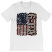 G-pa American Flag Vintage Father's Day 4th Of July Gift T-shirt | Artistshot