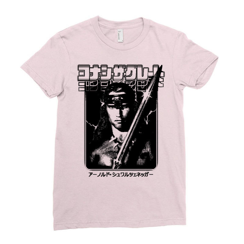 Conan The Barbarian 2 Ladies Fitted T-Shirt by povheshubamu | Artistshot