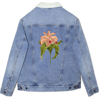 Flower's Of Heaven Unisex Sherpa-lined Denim Jacket | Artistshot